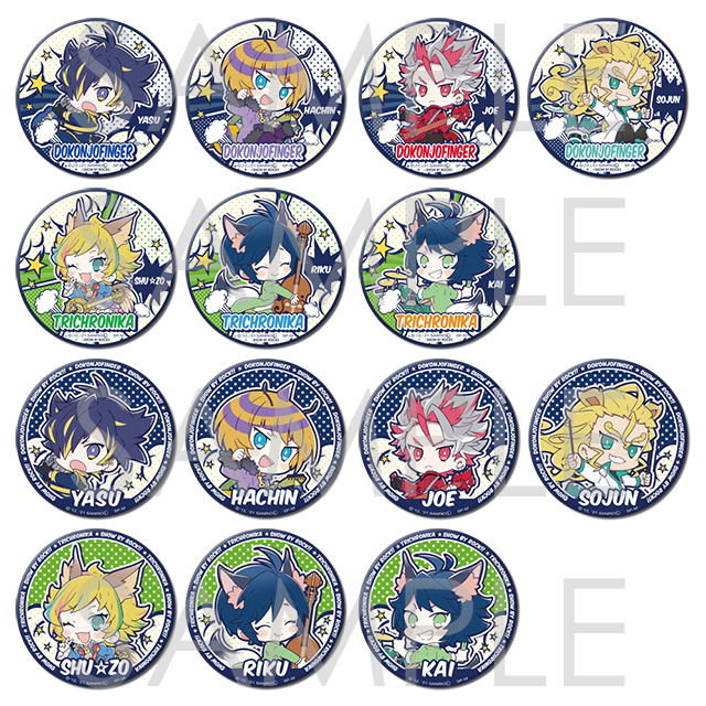 SHOW BY ROCK!! Comical POP'n Rock!! 缶バッジ Type B | 乙女向け通販