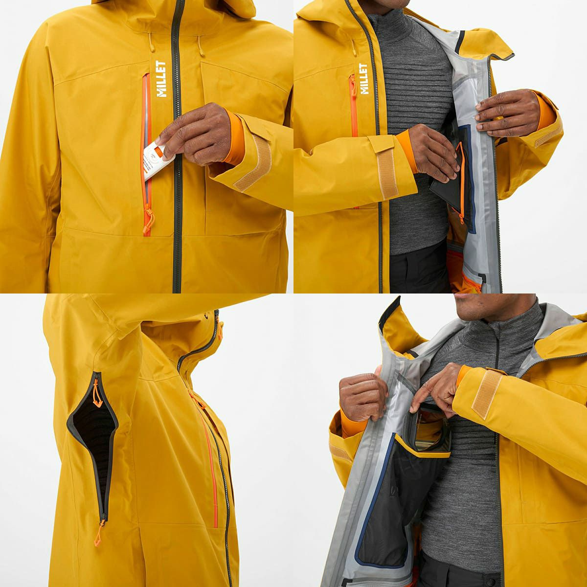 MILLET ミレー スキーウェア ジャケット メンズ＜2025＞MIV9894