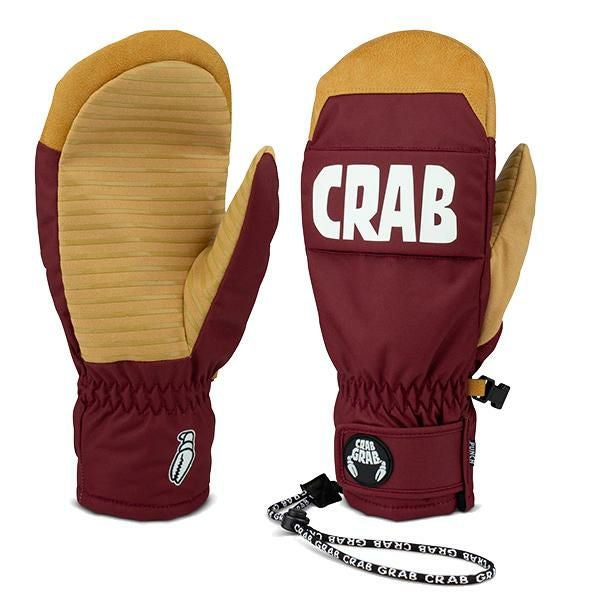 クラブグラブ グローブ PUNCH MITTEN MAROON マルーン CRABGRAB