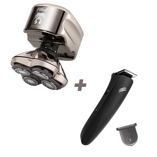 Pitbull Platinum PRO Electric Head and Face Shaver by Skull Shaver
