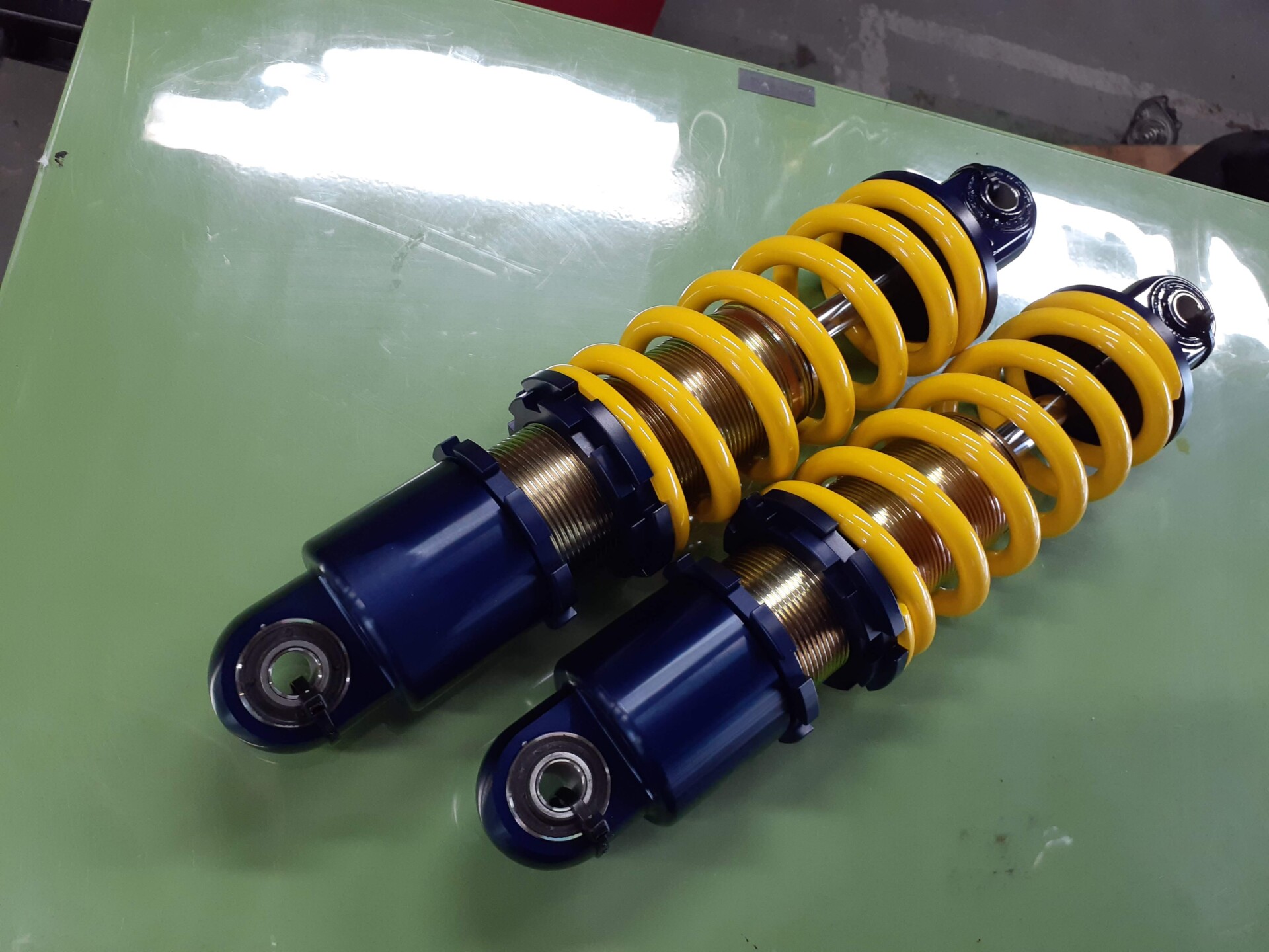 アルトバン（HA23V）リアコイルオーバー車高調のバージョンアップ