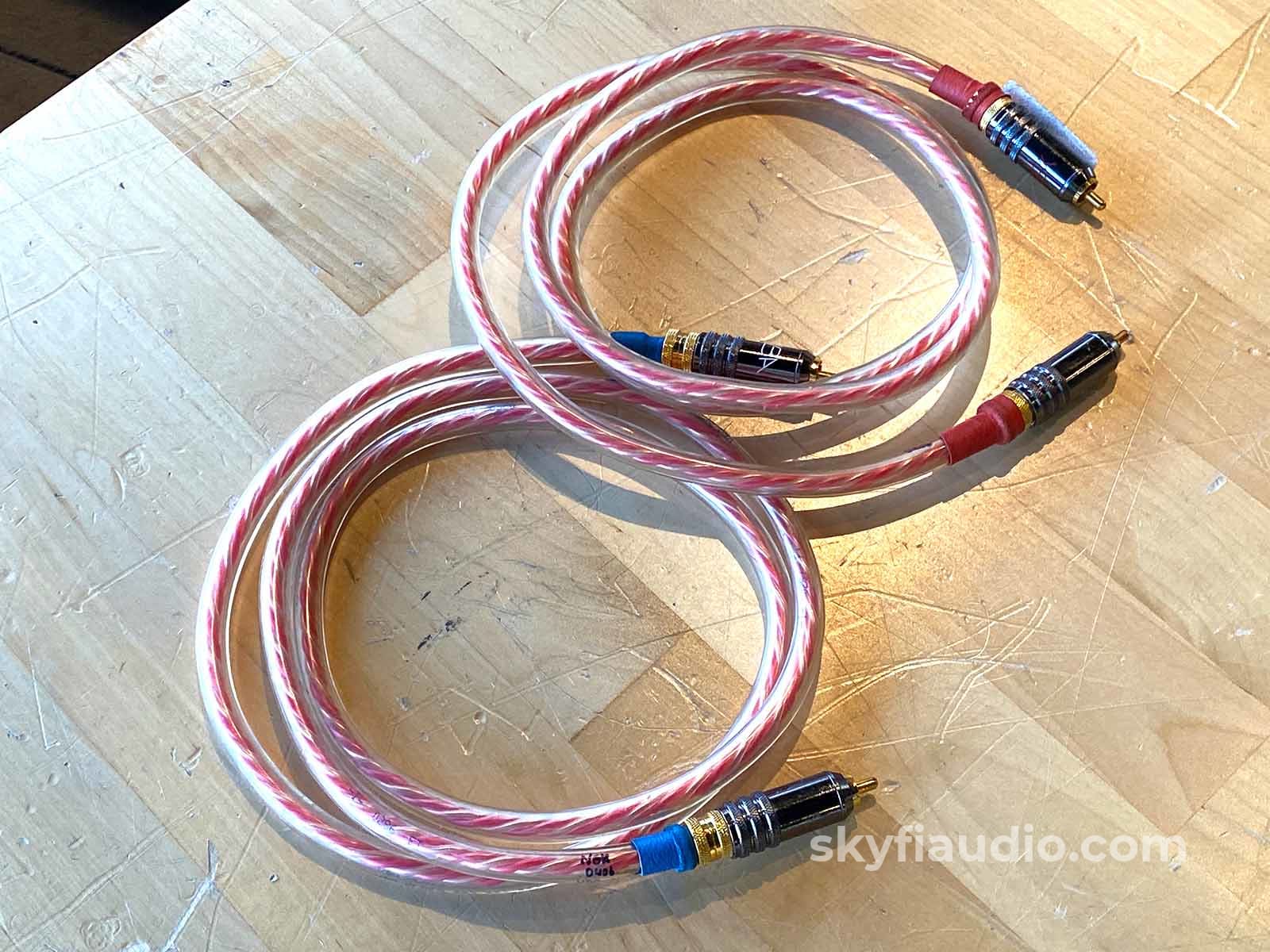 YBA Glass Audio Cable with RCA's - 4ft
