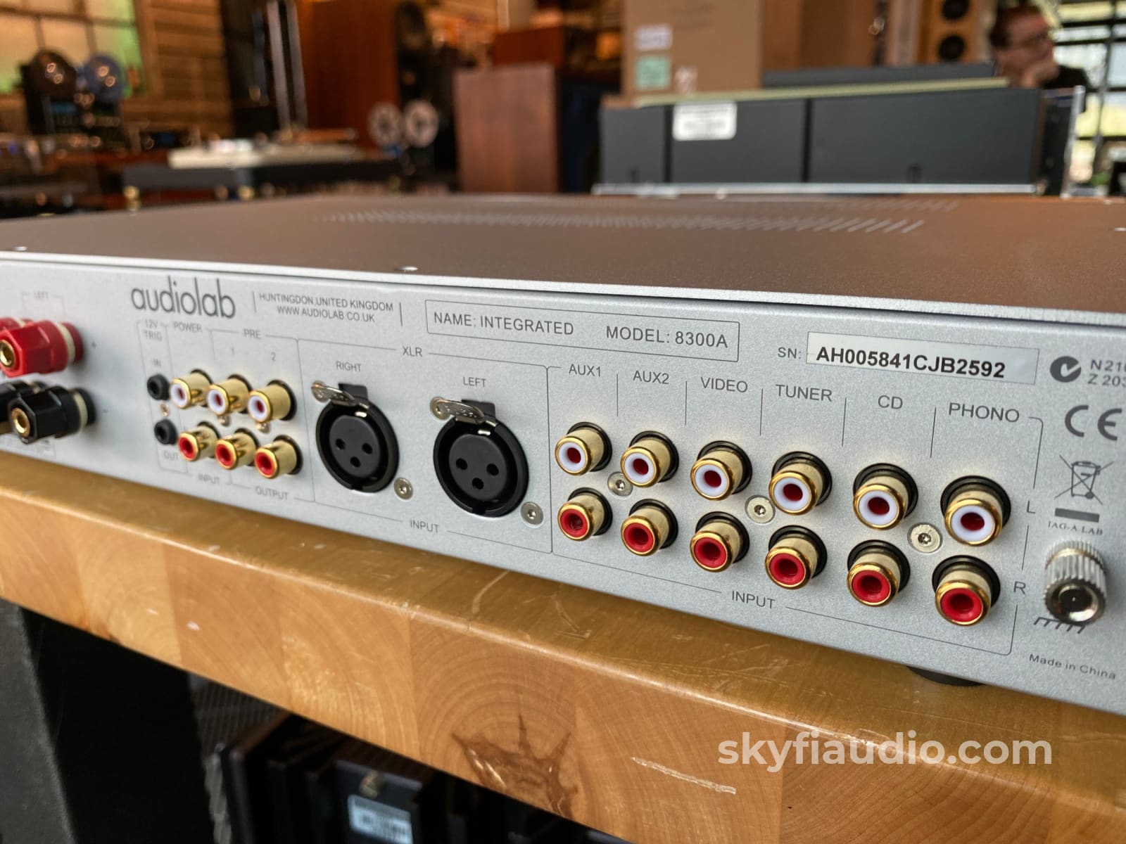 Audiolab 8300A Integrated Amplifier w/Phono