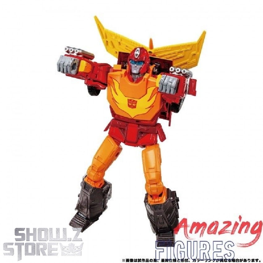 Takara Tomy Masterpiece Gattai MPG-20 Style Gen Rodimus Hot Rod