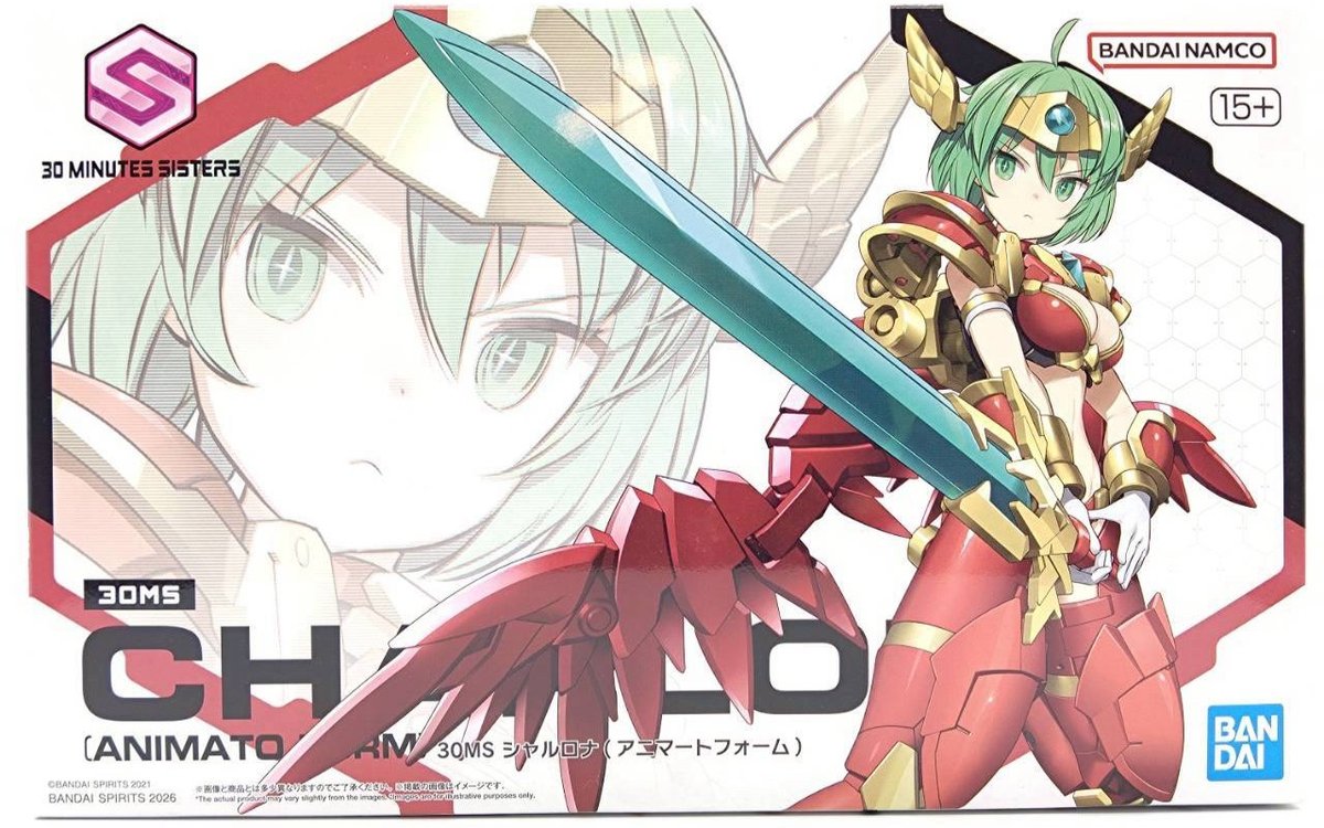 赤き翼を持つ高潔なシスター♪】30MS シャルロナ アニマートフォーム