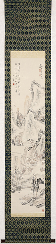 秋景山水図｜商品一覧｜新古美術わたなべ