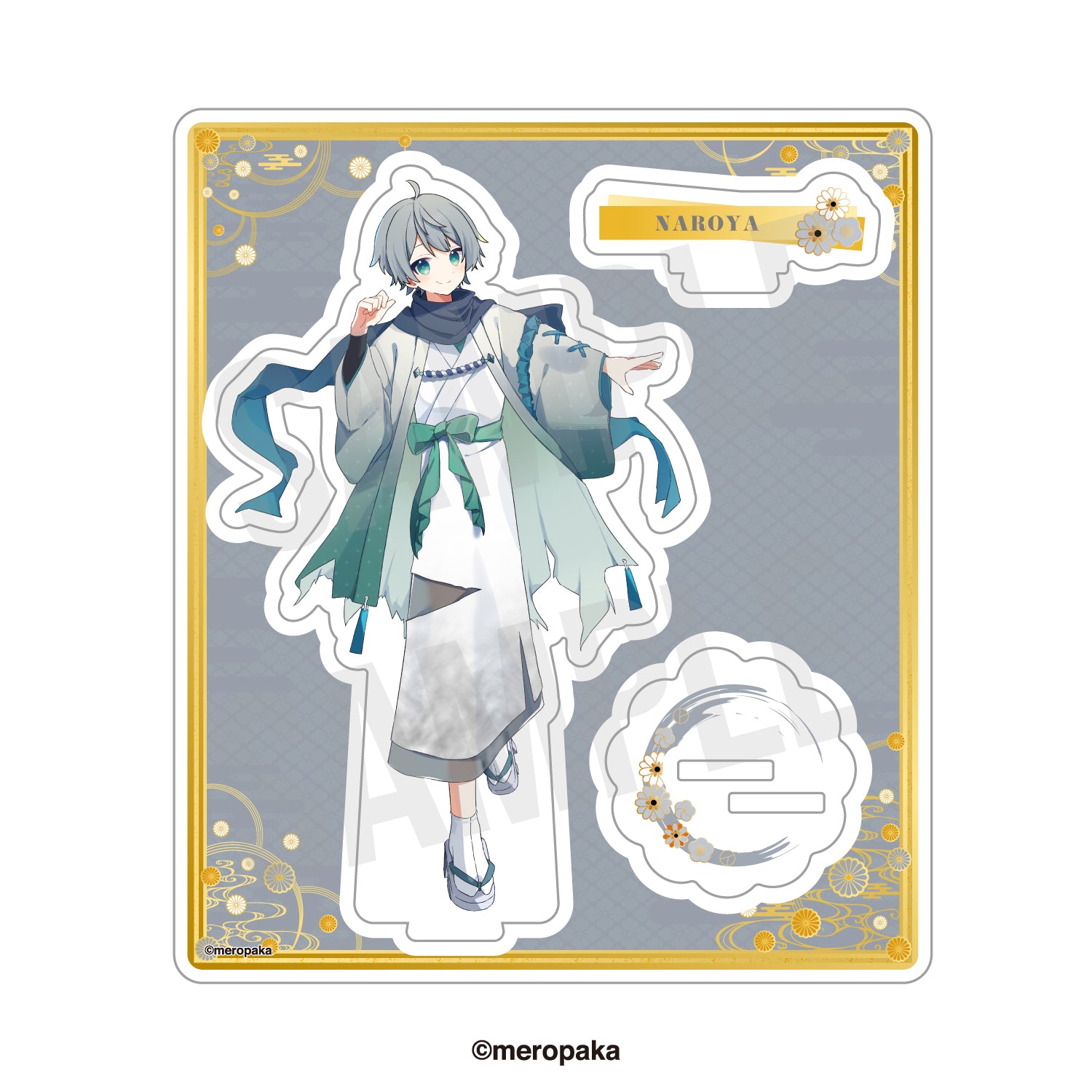 めろぱか アクリルスタンド お正月記念グッズ2025ver.(なろ屋) – めろ