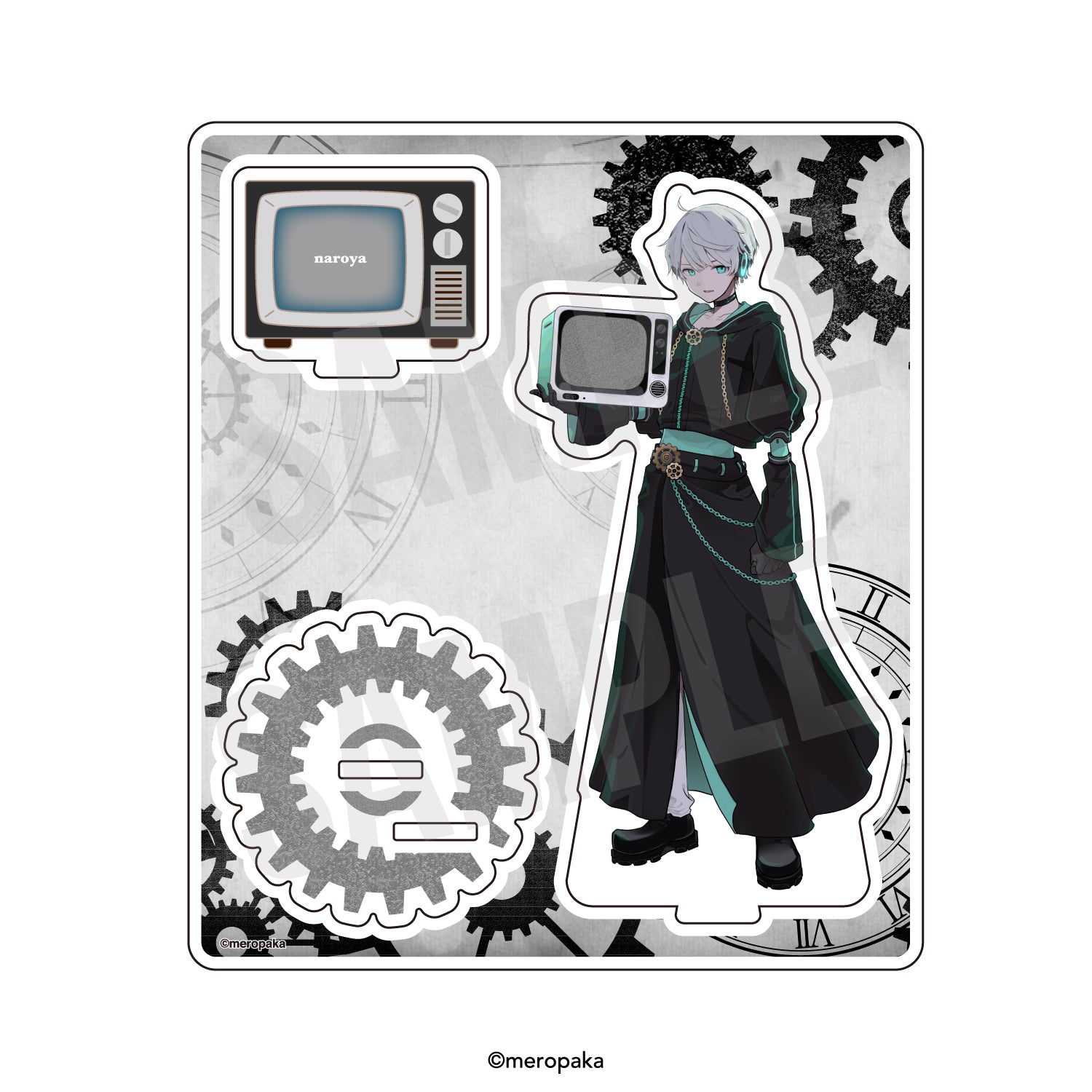 8月上旬頃発送予定] アクリルスタンド アンサーソングver. なろ屋 – め