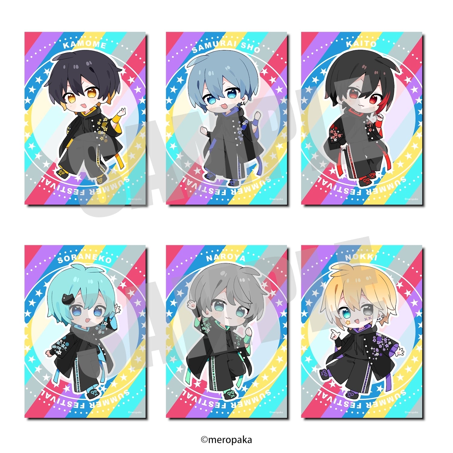 8月上旬頃発送予定]めろぱかランダムブロマイドくじ サマー