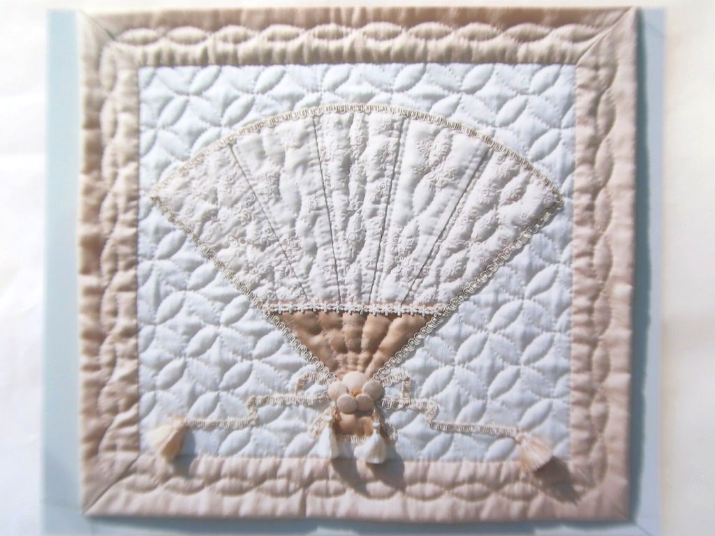 Tpe-030）和調の扇 ミニタペストリー キット | フラワーバスケット