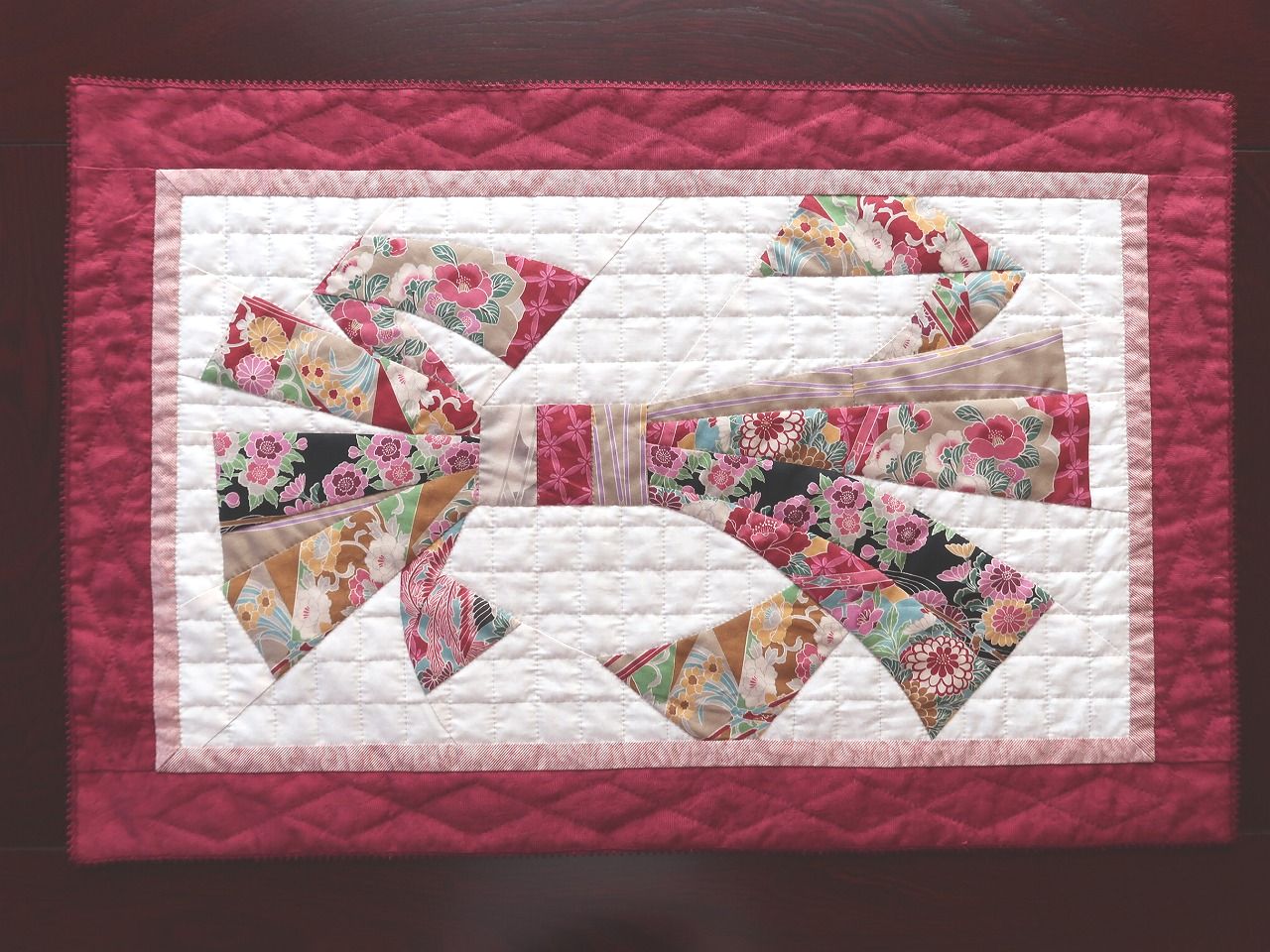 タペストリー | フラワーバスケット｜末富 美知江が主宰するパッチ