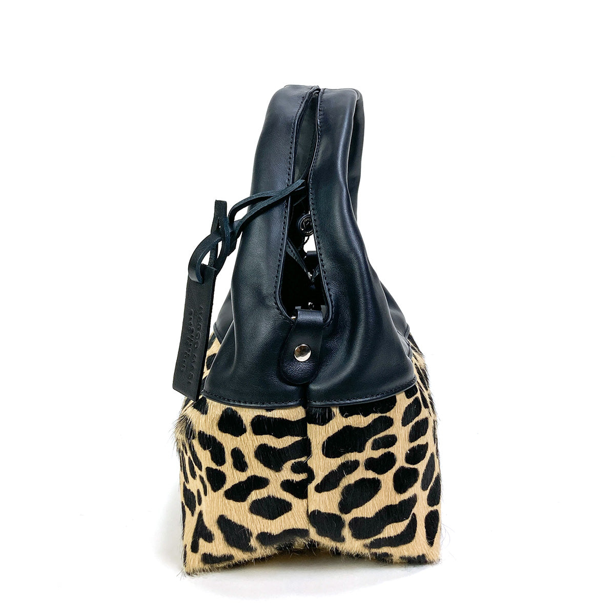 ヘアカーフ & レザー バッグ 【正規品 】Marco Masi マルコマージ