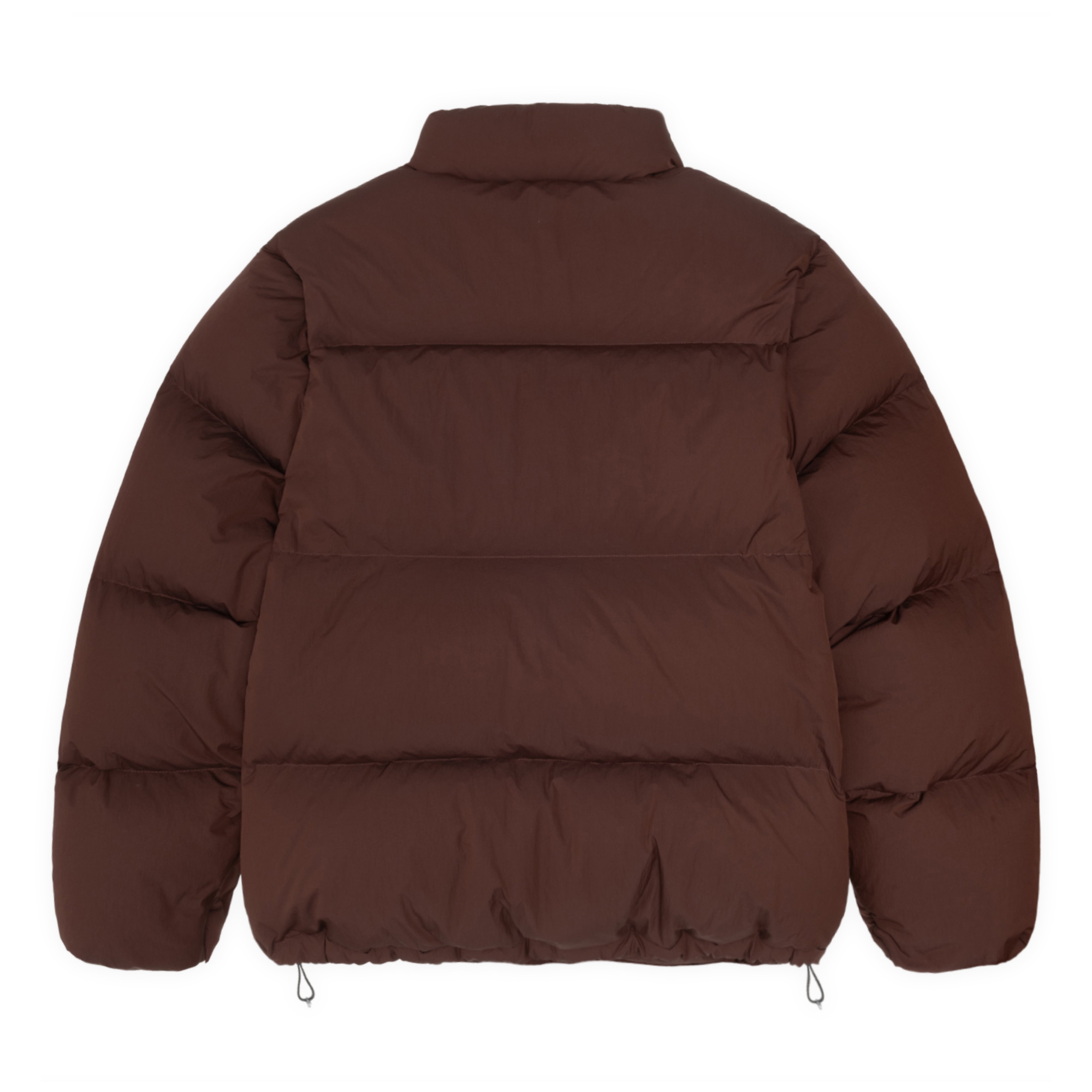 Stüssy: Men's Nylon Down Puffer (Brown) | DSMNY E-SHOP
