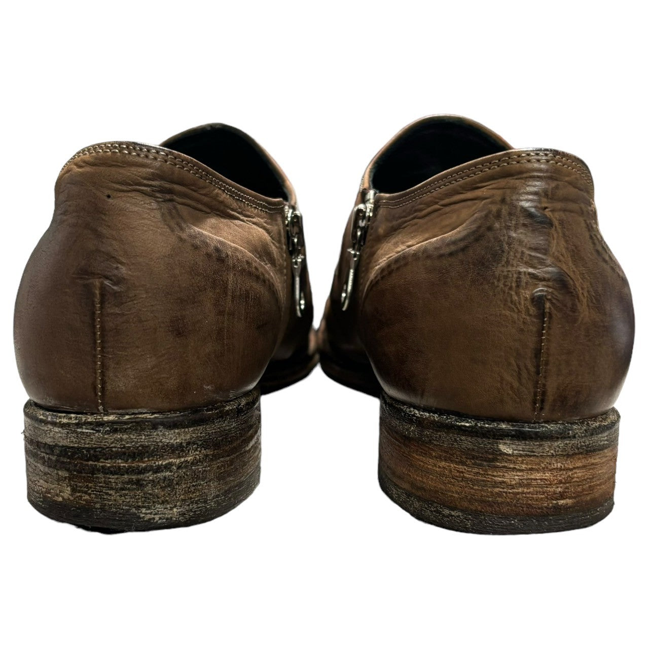 MIHARA YASUHIRO(ミハラヤスヒロ) 00's Broiled side zip leather