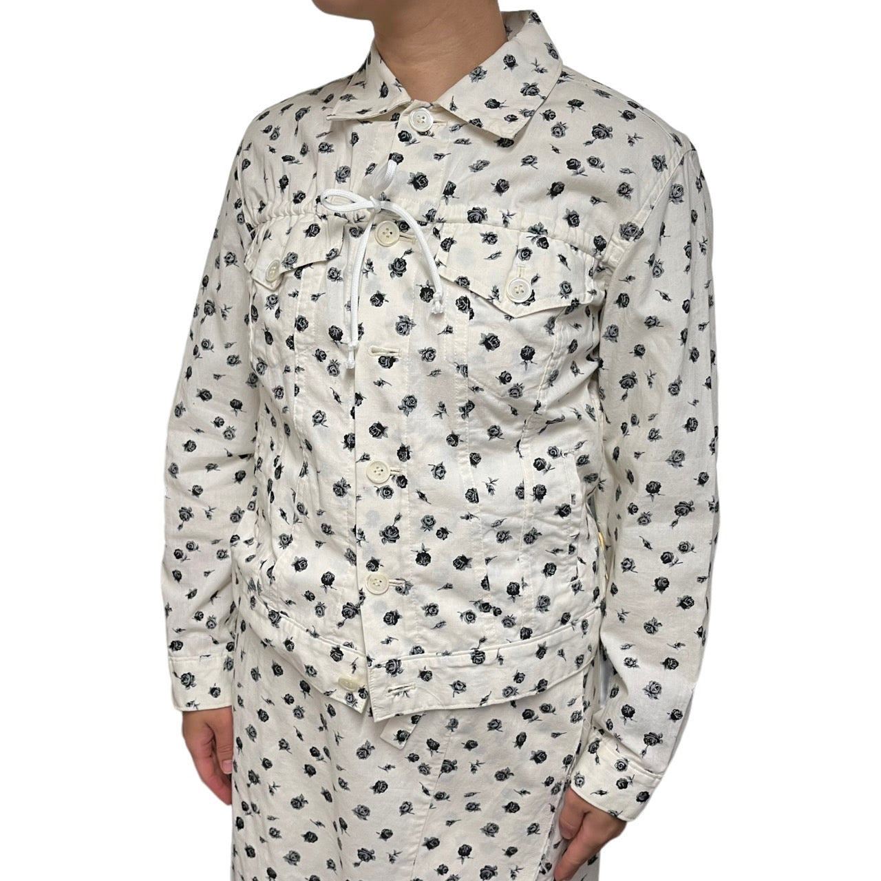 COMME des GARCONS(コムデギャルソン) 02SSフラワープリントジャケット