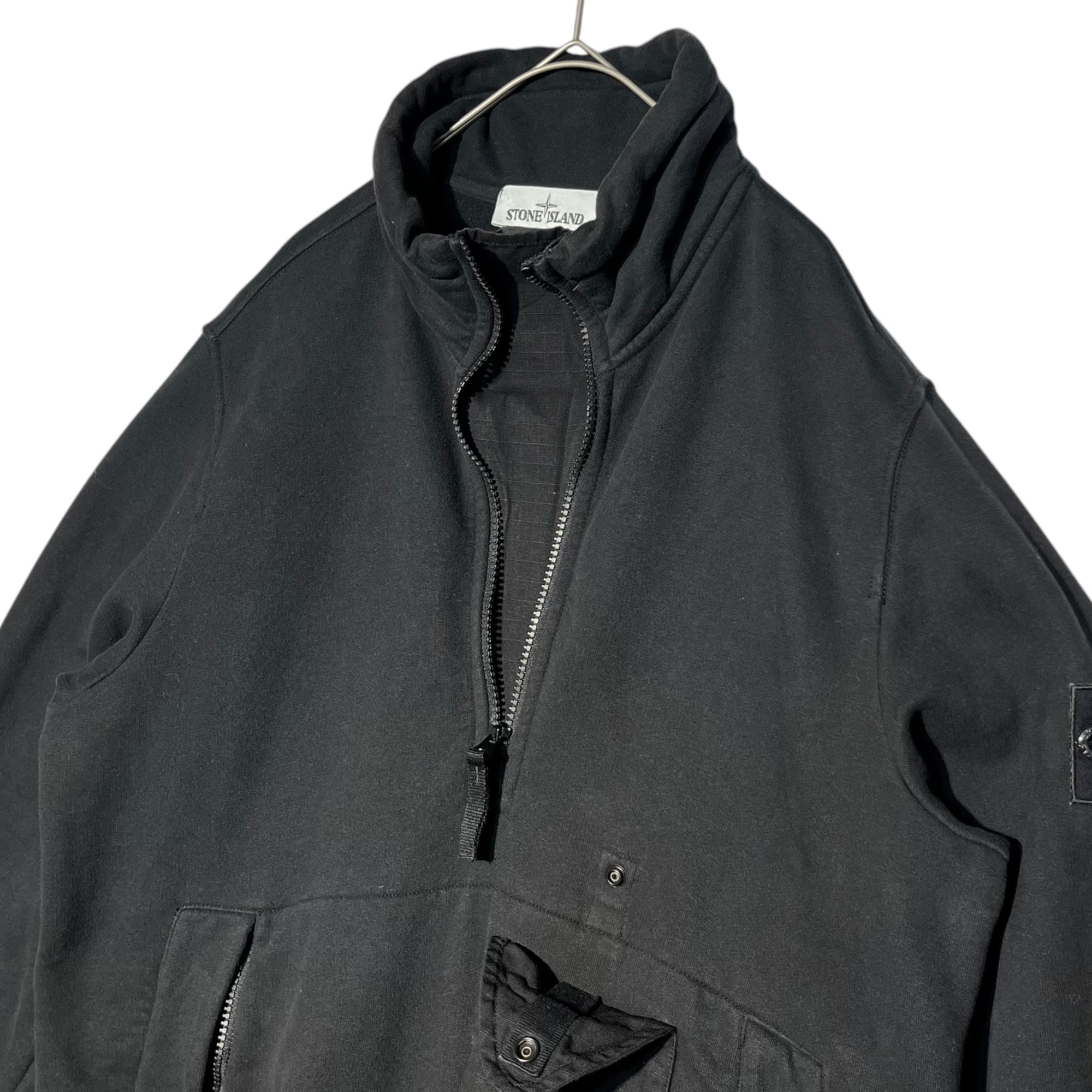STONE ISLAND(ストーンアイランド) 20AW Stand collar half zip