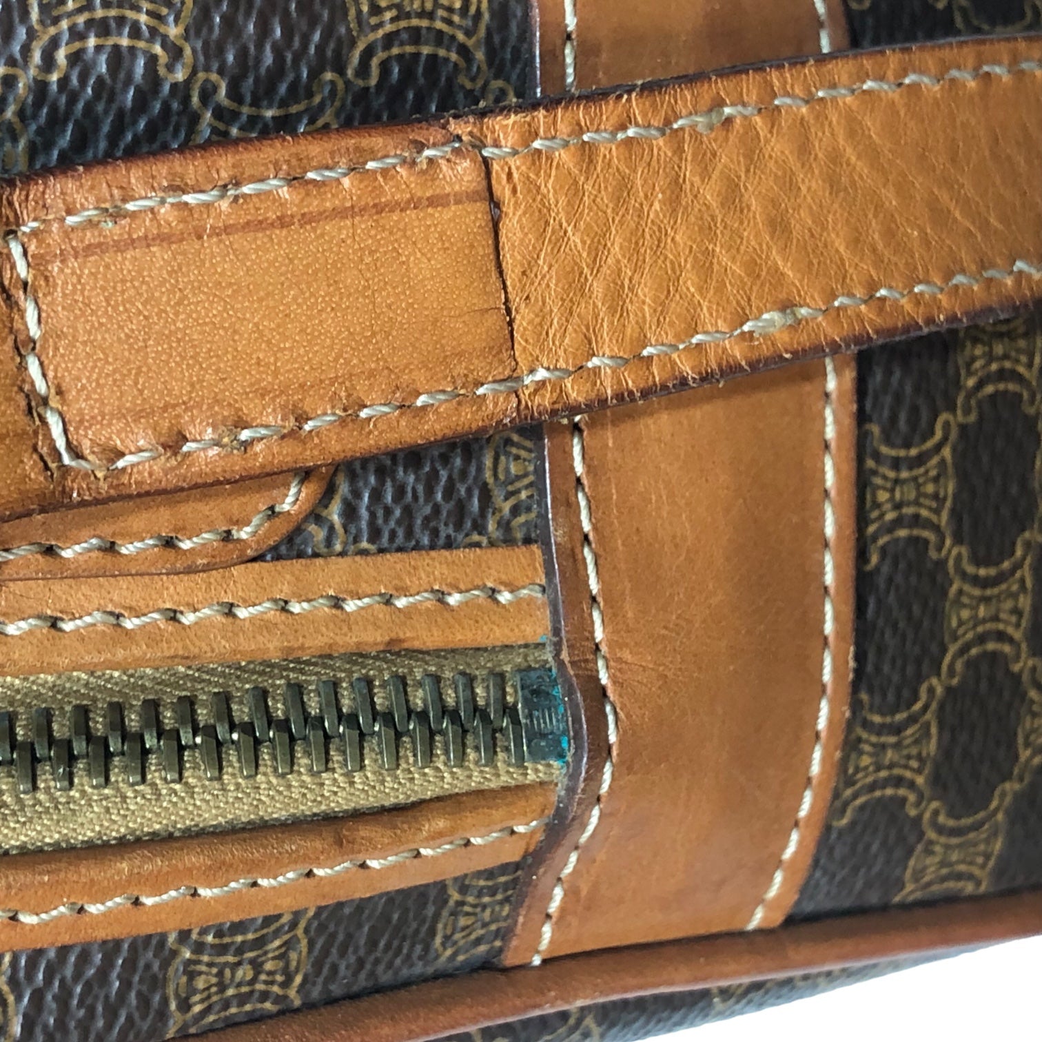 CELINE(セリーヌ) OLD CELIEN macadam shoulder bag マカダム柄