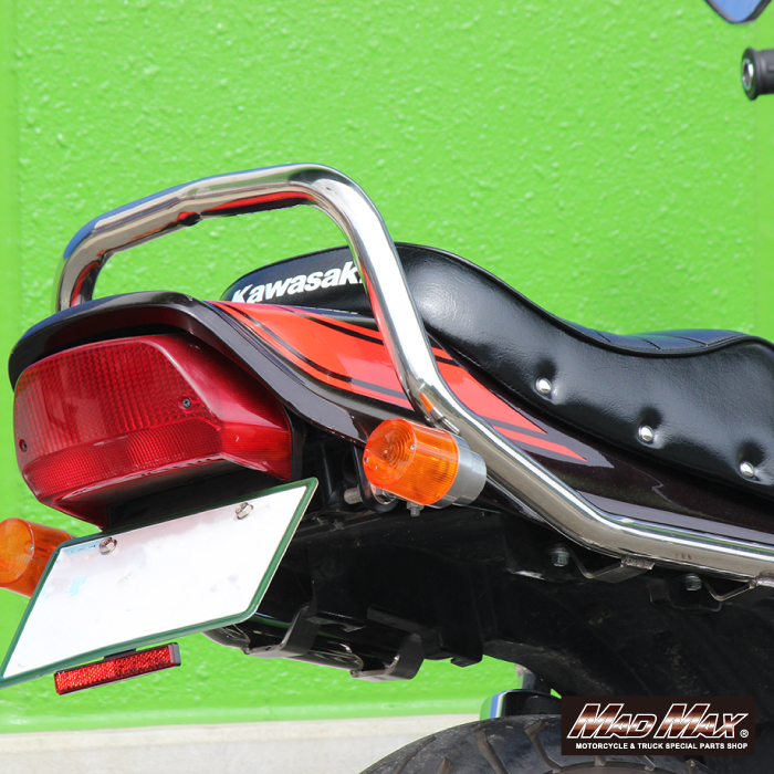 カワサキ ゼファー400/ZRX400用 ステンレス製 極太 タンデムバー [株式