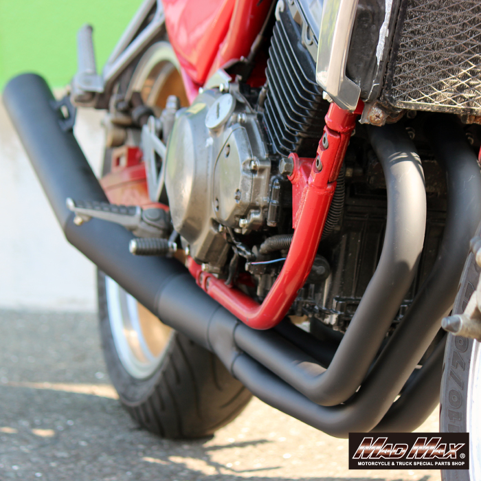 MADMAX製 バリオス1 ショート管マフラー ブラック [株式会社マッド