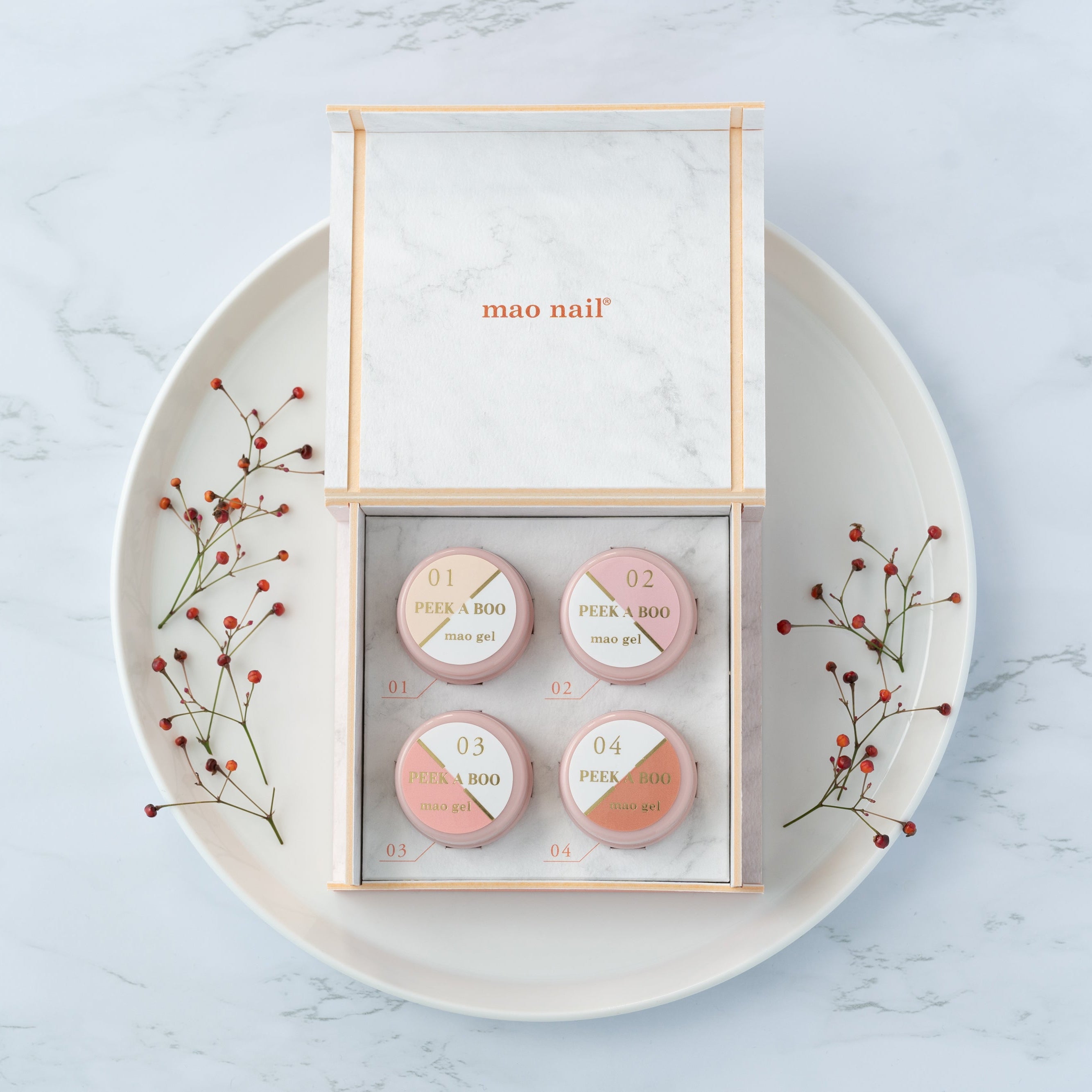 PEEK A BOO mao gel pallet