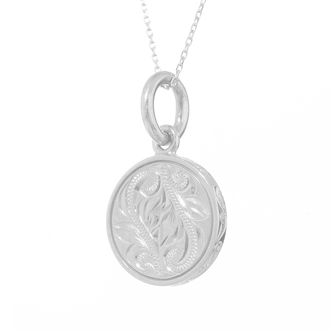 ハワイアンジュエリー/Silver925/ラウンドデザイン(large) ペンダント