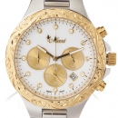 ハワイアンジュエリー/Stainless/マキシウォッチ クロノグラフ/GD&GD