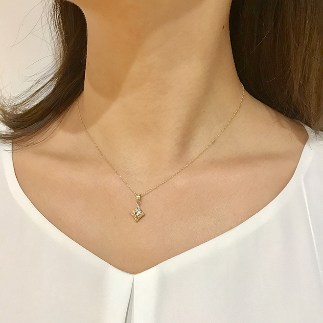 ハワイアンジュエリー/K14PG/ホク ペンダント(WQ) | ハワイアン