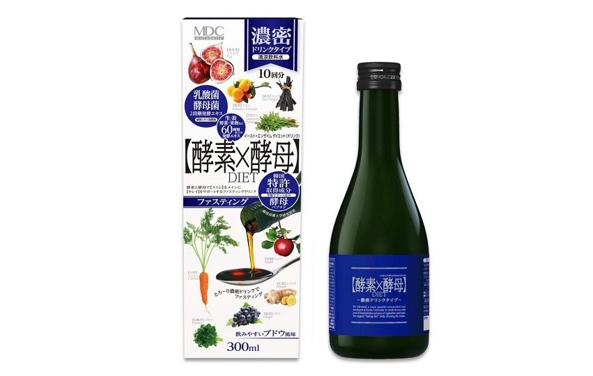 イースト×エンザイムダイエット」 300ml〈ドリンク〉砂糖不使用 酵素