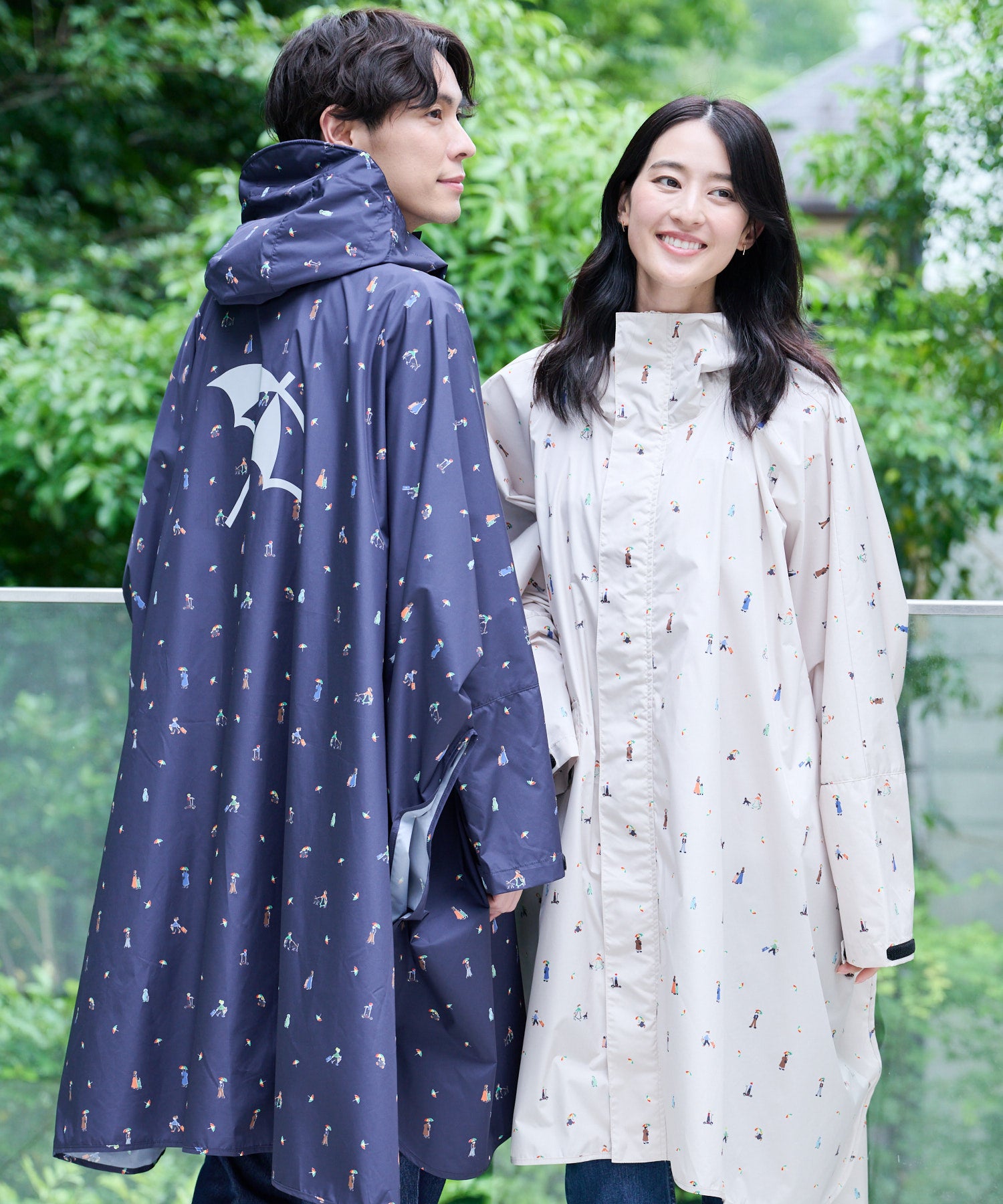 シェア レインポンチョ（レインコート/ポンチョ/ユニセックス