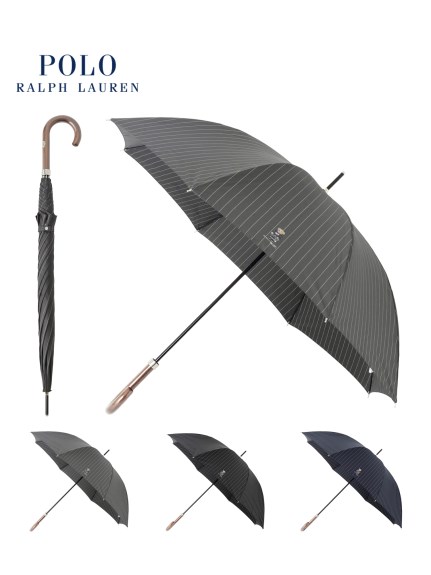 雨傘】ポロ ラルフ ローレン (POLO RALPH LAUREN) 先染めストライプ