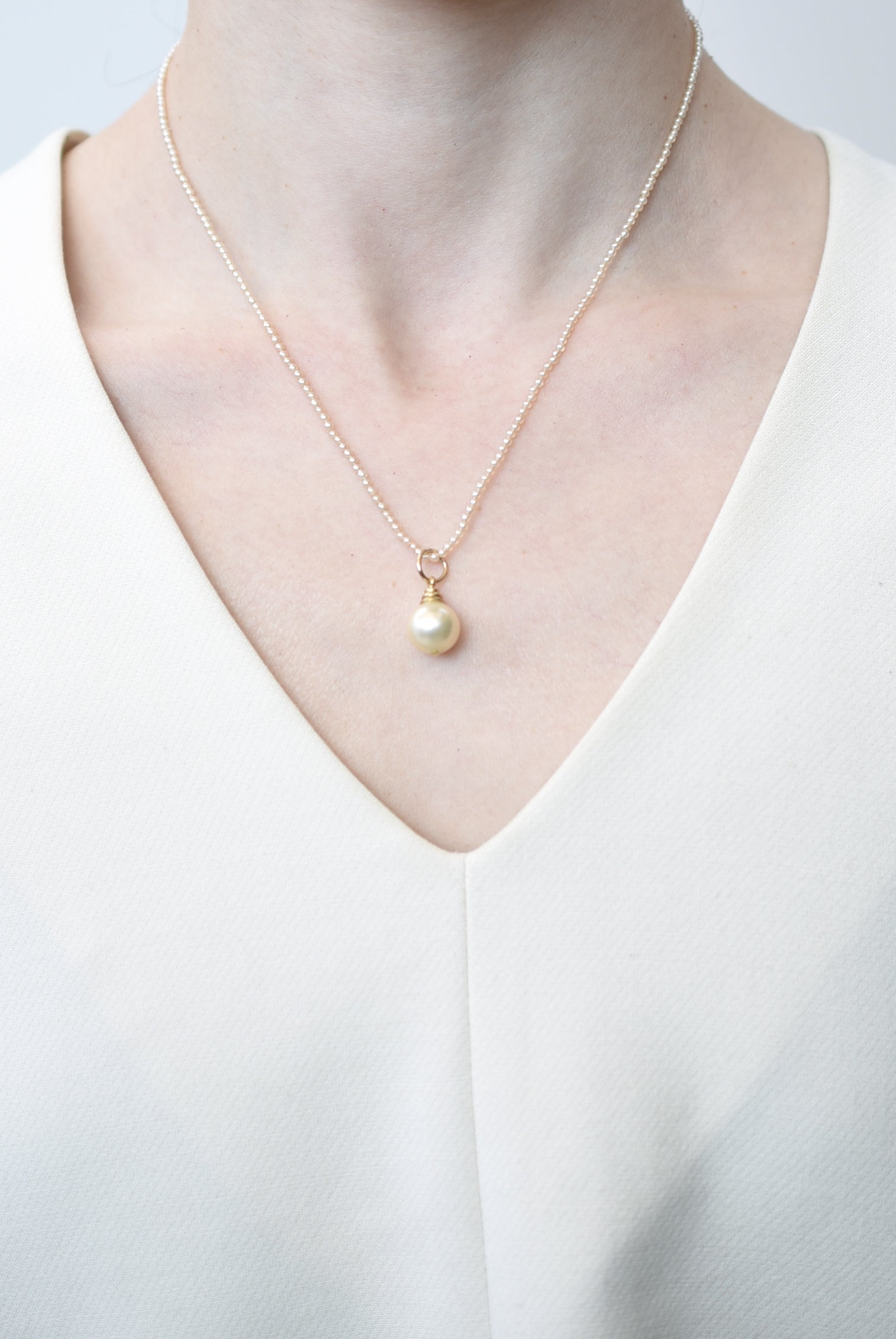 tiny pearl necklace – monshiro official web site
