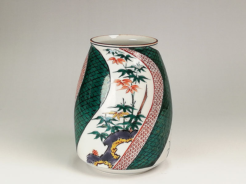 九谷焼【三ツ井為吉作】松竹梅 小壺 – 漆陶舗あらき 輪島塗 九谷焼