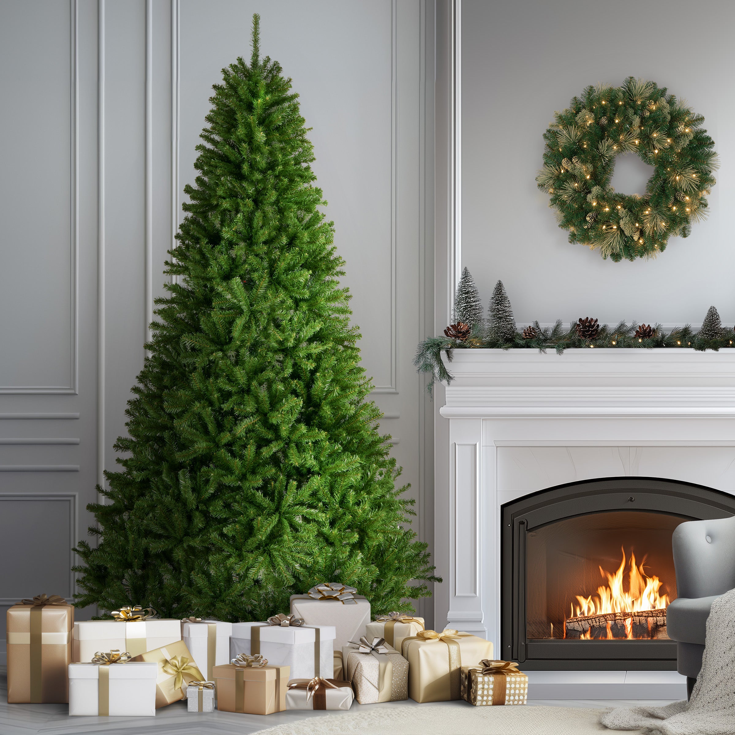 9 ft. North Valley Spruce Tree · National Tree Company