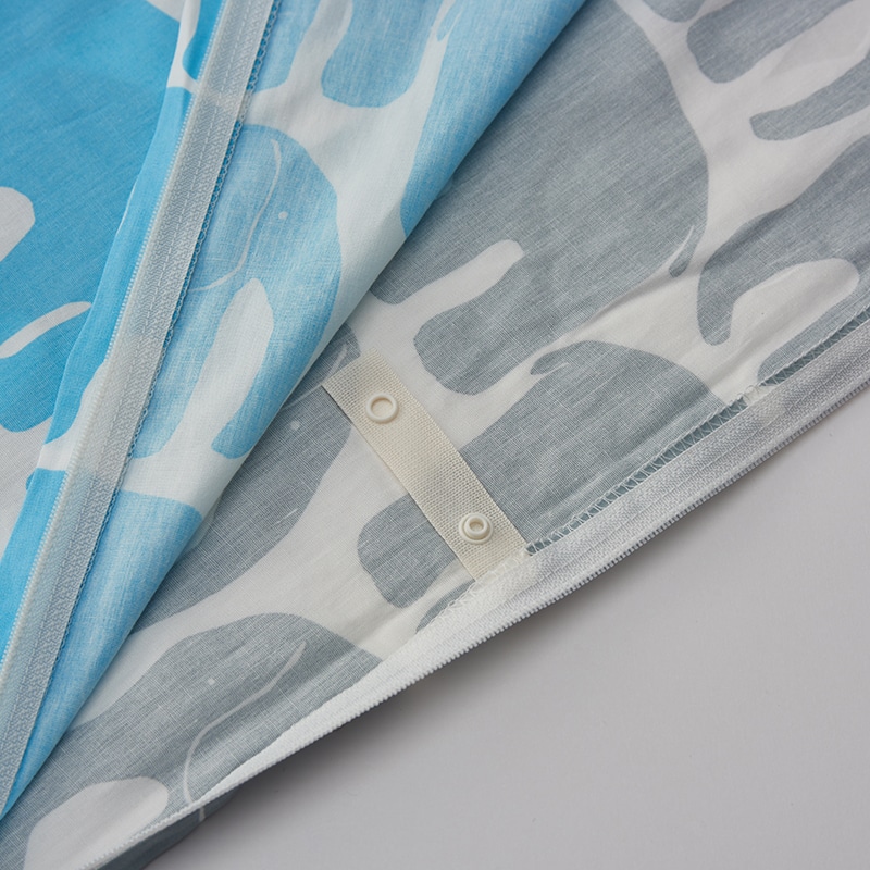 フィンレイソン 掛けふとんカバー(（シングルロング）150×210cm ブルー