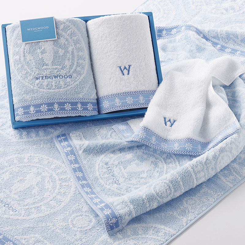 ウェッジウッド バスタオル1枚 ウォッシュタオル2枚セット【のし・包装