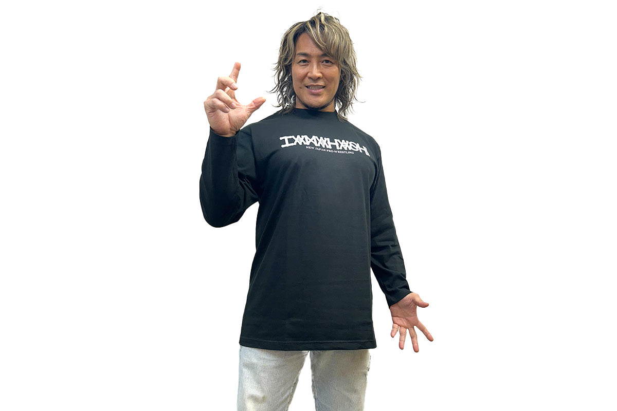 棚橋弘至×KAT$UO コラボロングスリーブ（ブラック）