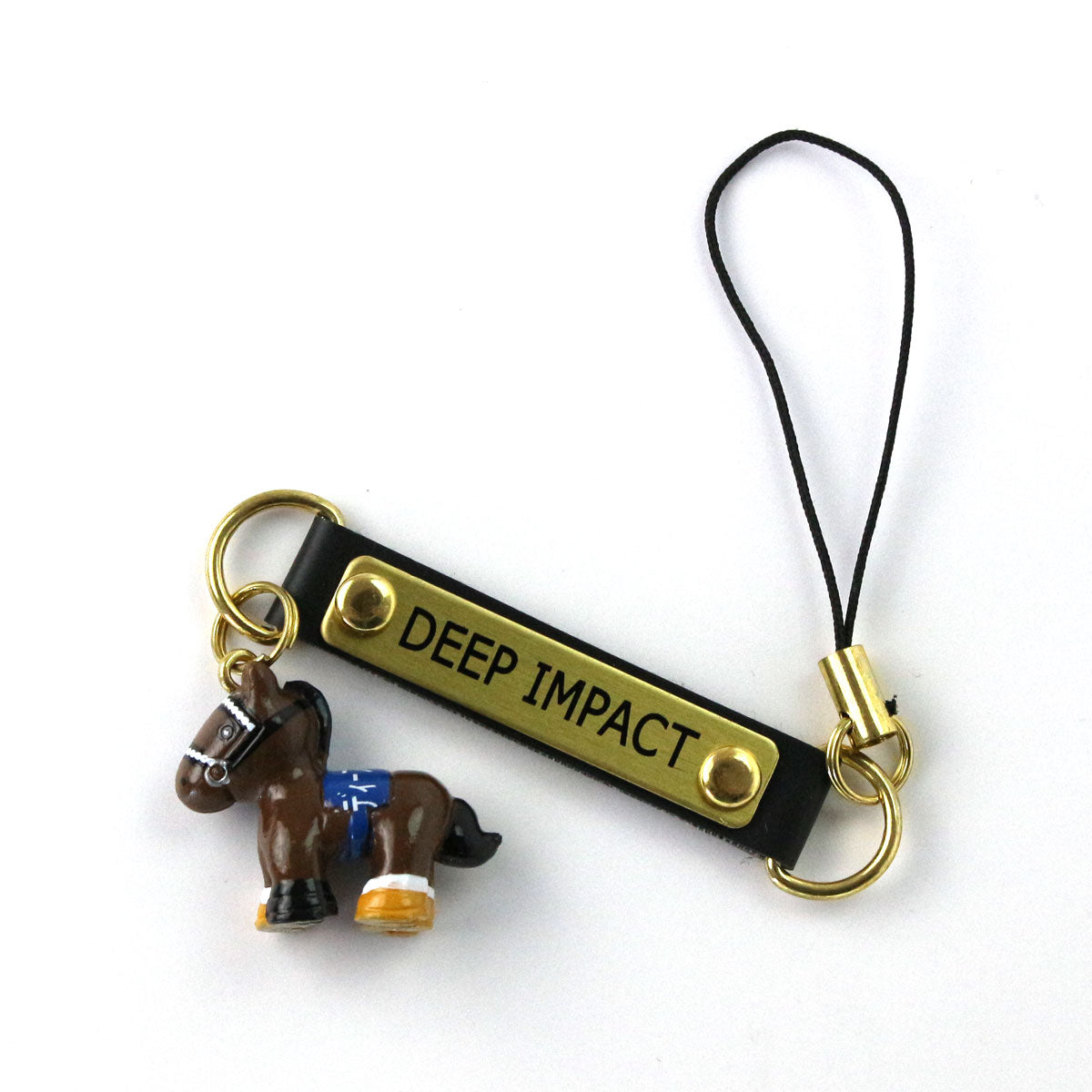 ストラップ頭絡 ディープインパクト 7冠新 - 競馬グッズの通販サイト