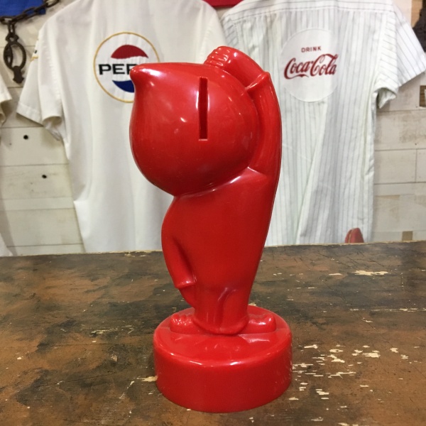 ESSO BOY（エッソボーイ）ヴィンテージ・コインバンク 1950s 「レッド