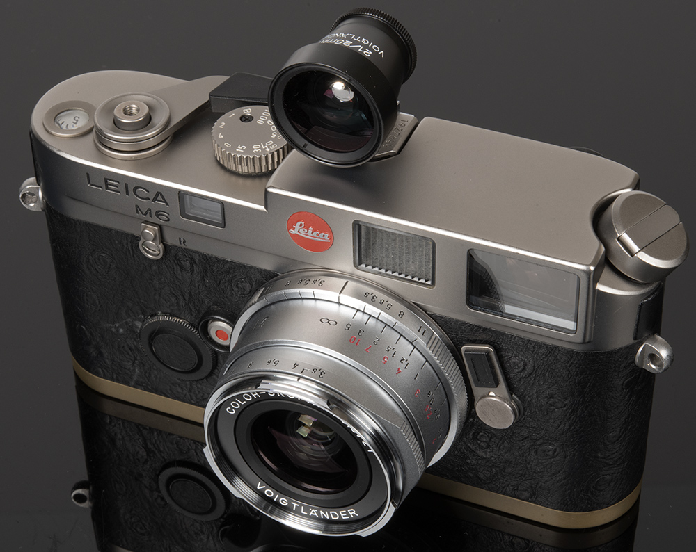 Voigtlander 21mm F/3.5 COLOR-SKOPAR Leica M Type II Silver