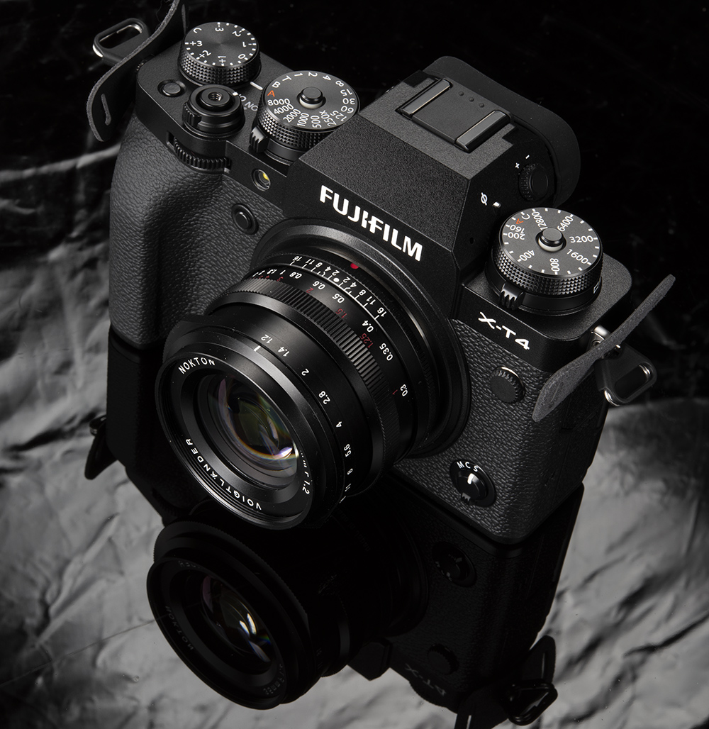 Voigtlander Fuji FX 35mm F1.2 Nokton fast compact manual focus lens