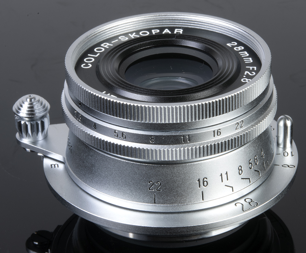 Voigtlander 28mm f/2.8 Color-Skopar Aspherical L39 Type I Silver