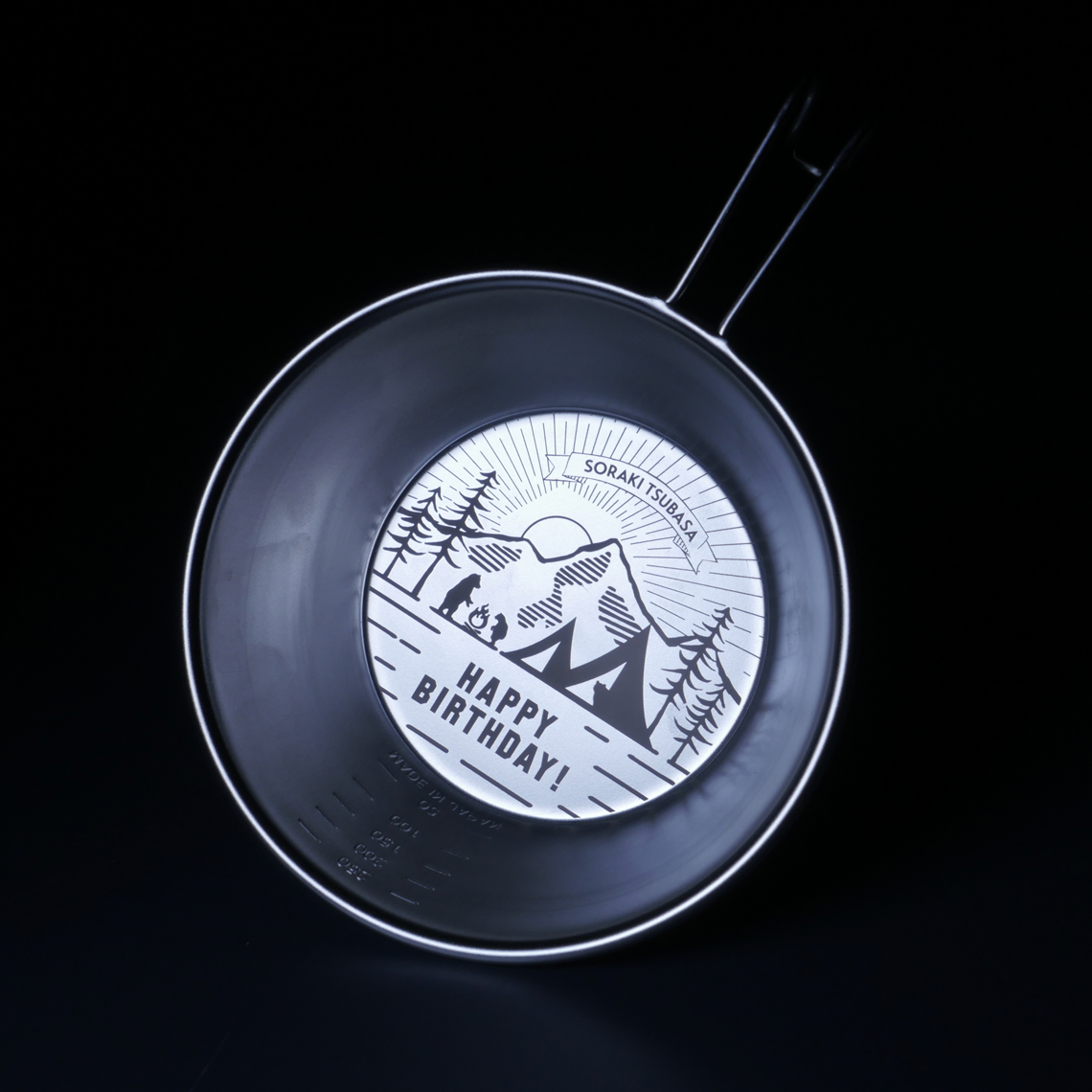 選べるメッセージ入り＆名前入れシェラカップ｜CLAMPCAMP（クランプ