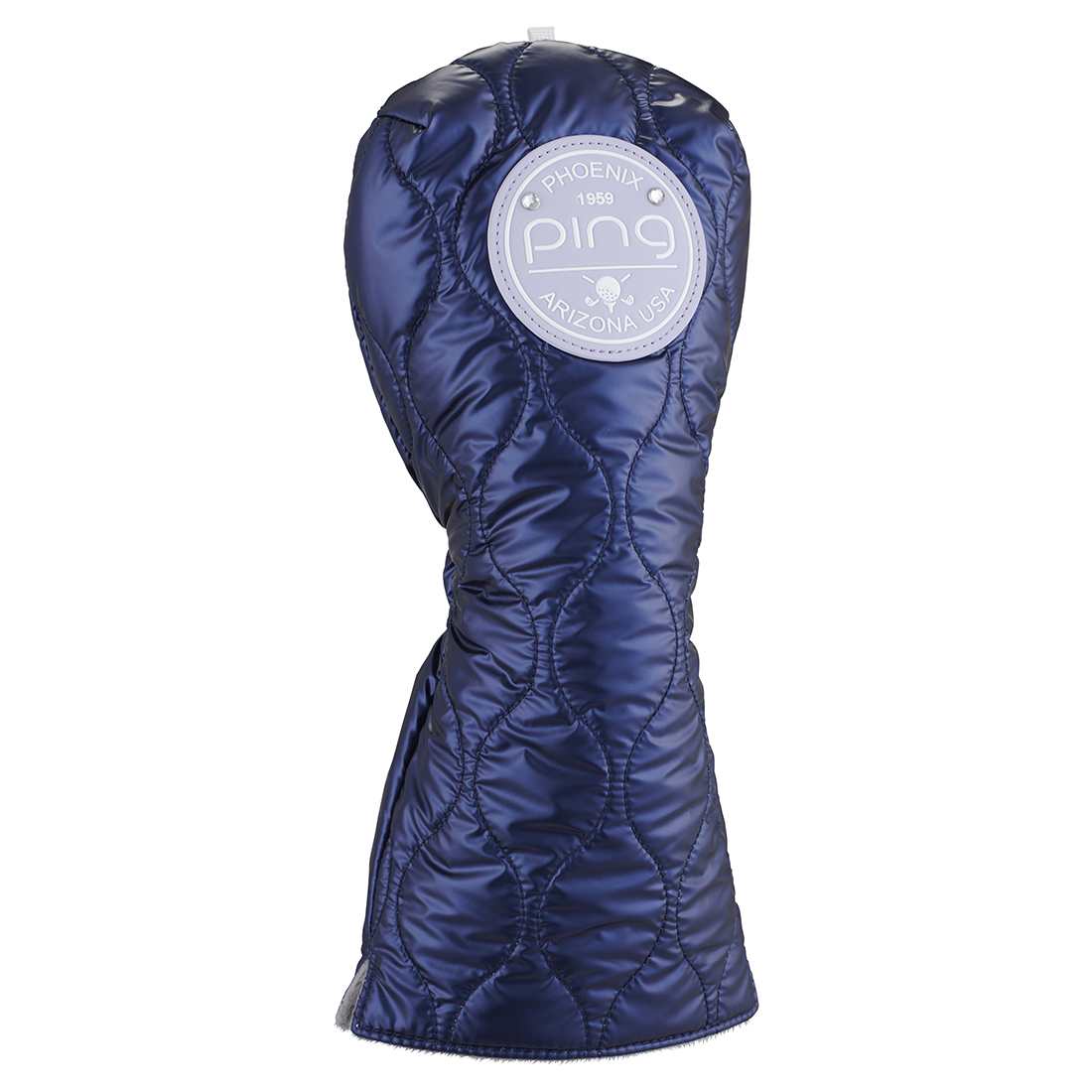 HC-L2601 パフィーヘッドカバー ドライバー用(ネイビー): レディース