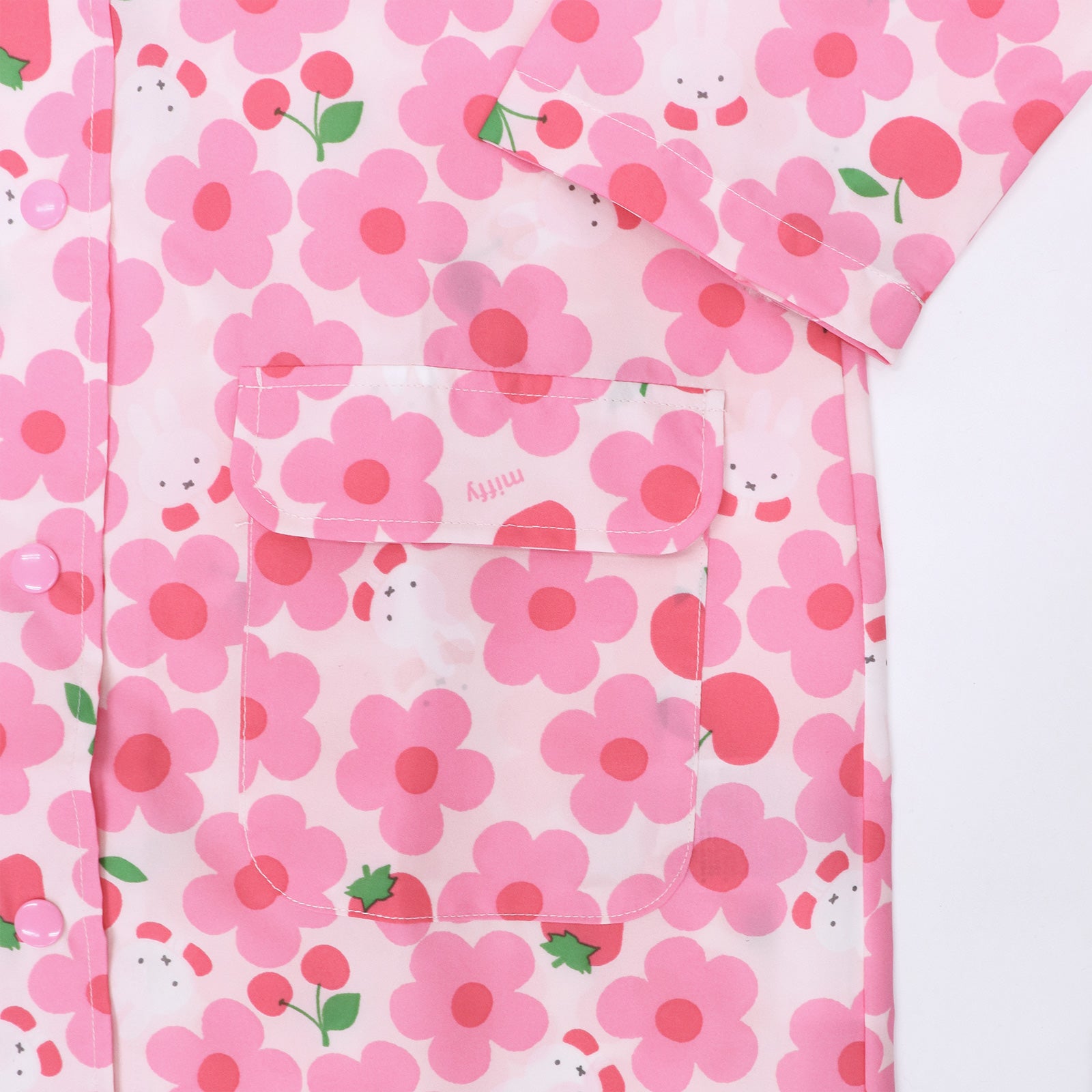 miffy ミッフィー / レインコート 子供用 110cm 120cm お花畑 – カム