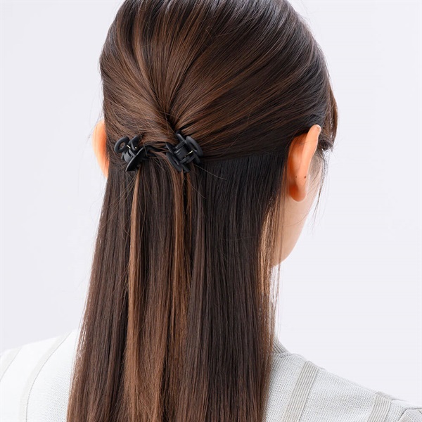 販路限定】ドームクリップ 2個セット(ブラック) | ベースクリップ