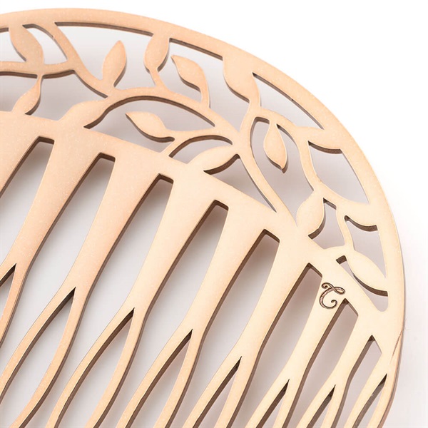 ボタニカルグリッター ステンレスコーム(ピンク) | コーム | COMPLEX