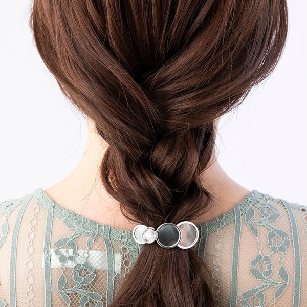 ダンシングジュエル ポニーフック シェル(グレー) | ポニーフック