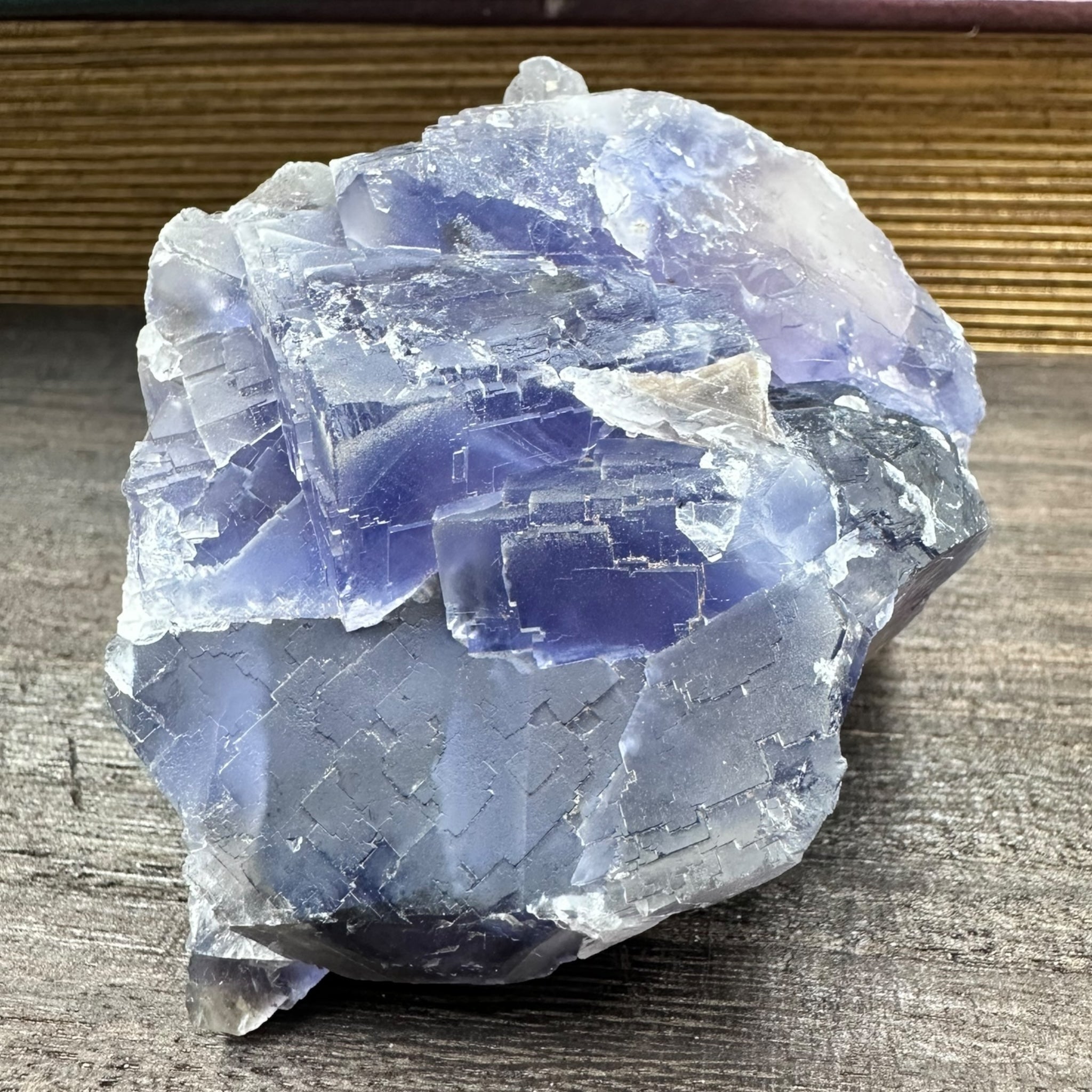 パキスタン産 フローライト 原石 ブルー 強傾向 n018 – Crystal Charm