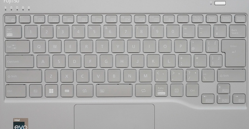 富士通 LIFEBOOK UH90/H1 フロストグレーの日本語キーボード | ダイナ