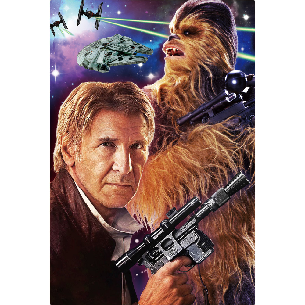 3Dポストカード スター・ウォーズ/フォースの覚醒 ハン・ソロ